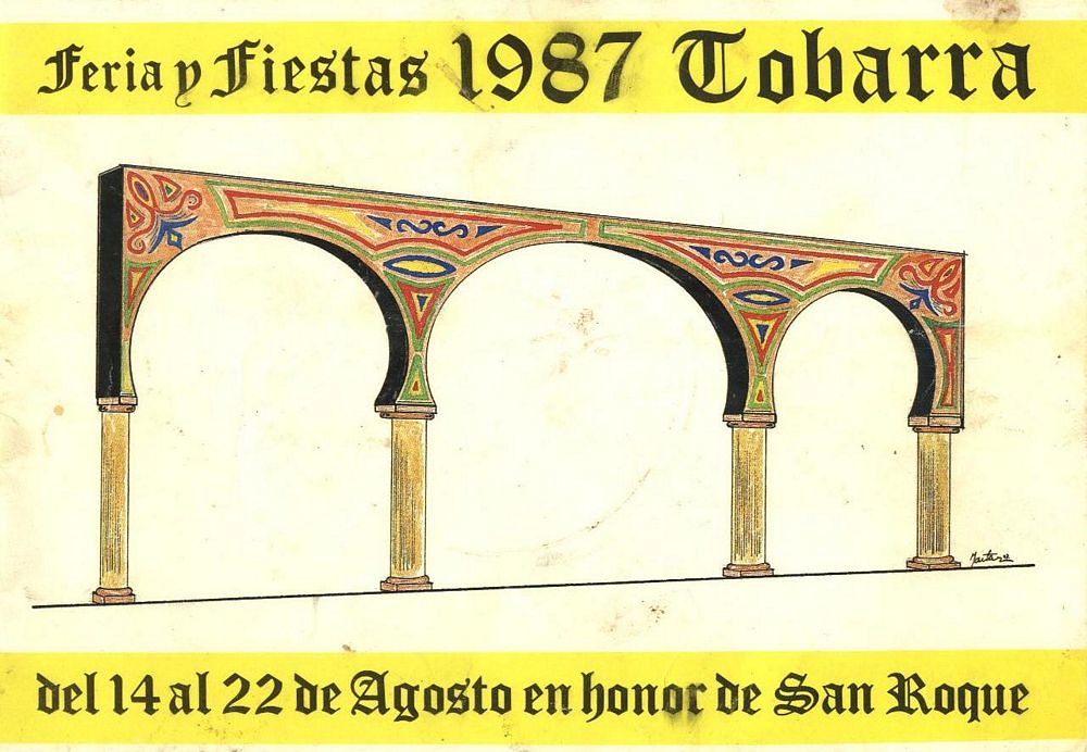 Feria y fiestas en honor a San Roque 1987 Tobarra
